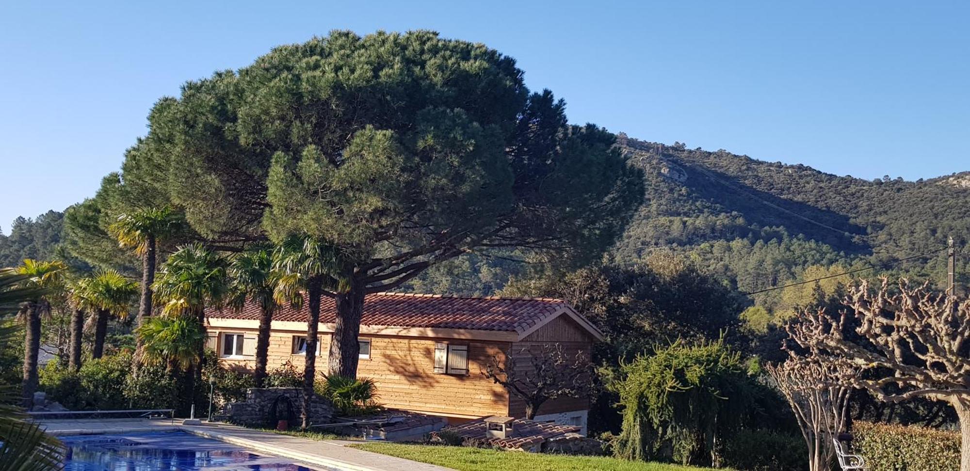 Sous Le Grand Pin Gites Eden En Cevennes Anduze Extérieur photo